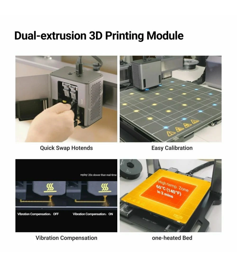 Snapmaker Artisan Premium 3-in-1 Lazer CNC 3D Yazıcı (Kabinli)
