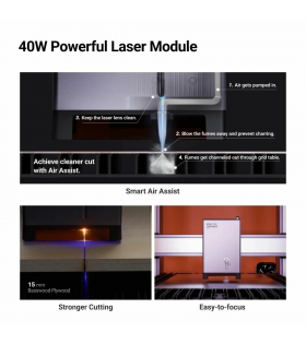 Snapmaker Artisan Premium 3-in-1 Lazer CNC 3D Yazıcı (Kabinli)