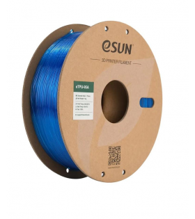Esun eTPU-95A Filament Transparan Mavi