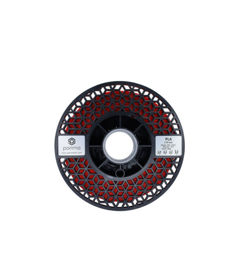 Porima PLA Filament Kırmızı 1.75mm 1Kg