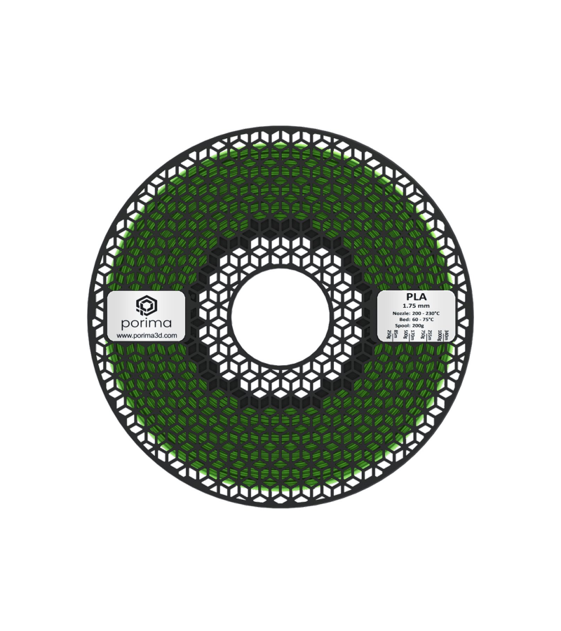 Porima PLA Filament Açık Yeşil 1.75mm 1Kg