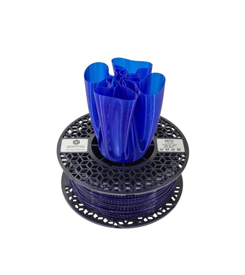 Porima PETG Transparan Filament Gece Mavi 1.75mm 1Kg