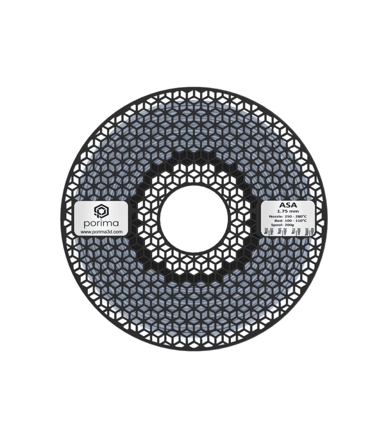 Porima ASA Filament Beyaz 1.75mm 1Kg