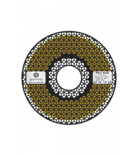 Porima TPU Flex 95A Filament Sarı 1.75mm 1Kg