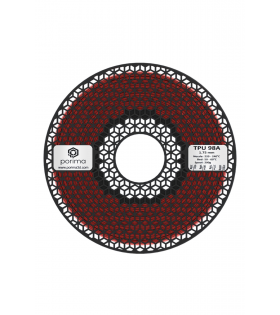 Porima TPU Flex 98A Filament Kırmızı 1.75mm 1Kg