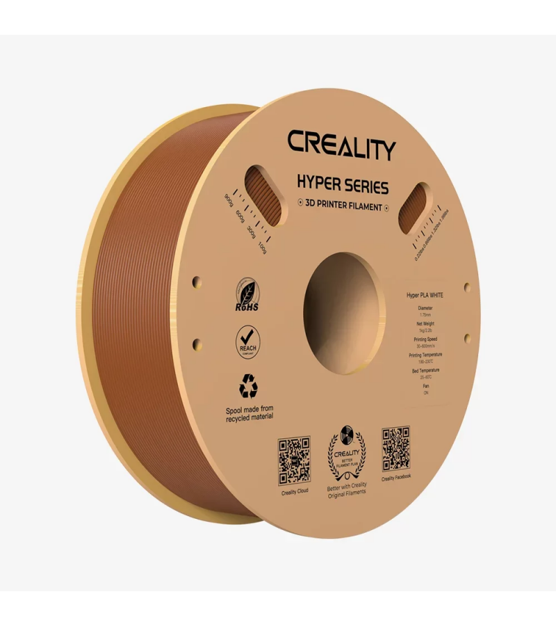 Creality Hyper PLA Kahverengi 3D Yazıcı Filament
