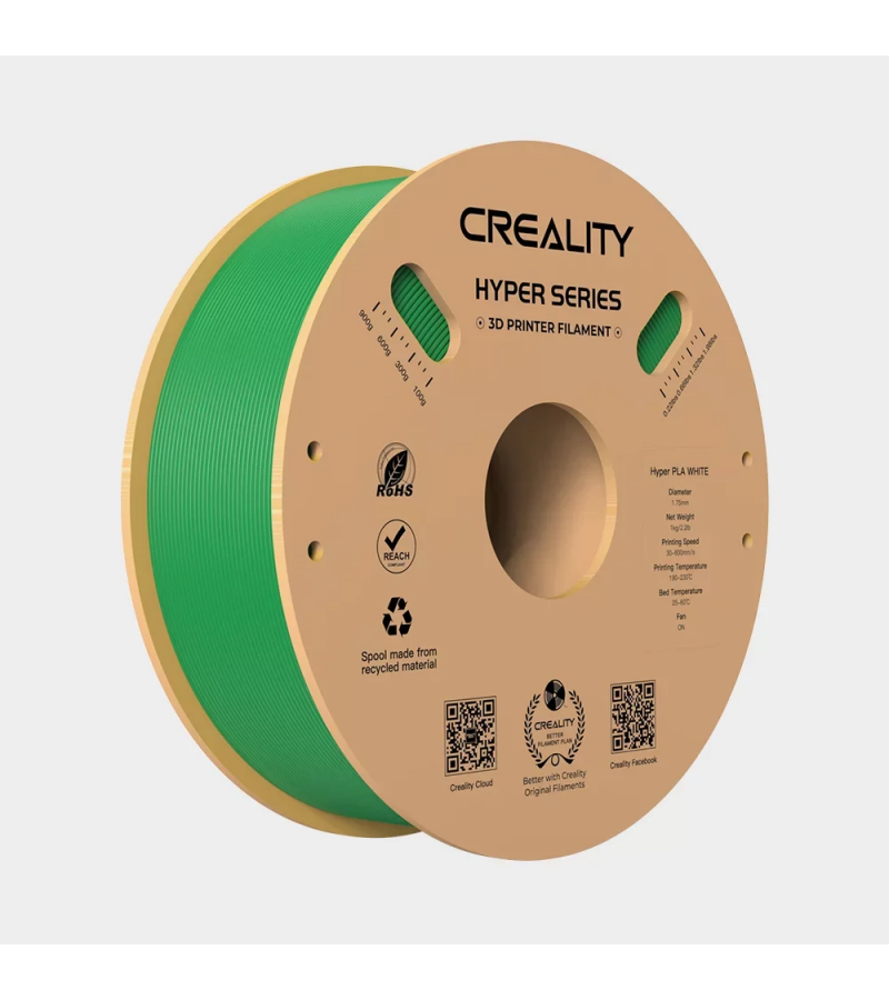 Creality Hyper PLA Yeşil 3D Yazıcı Filament