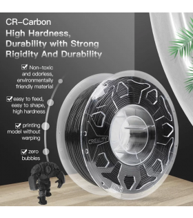 Creality CR-PLA Carbon Fiber Filament - Siyah - 1 Kg