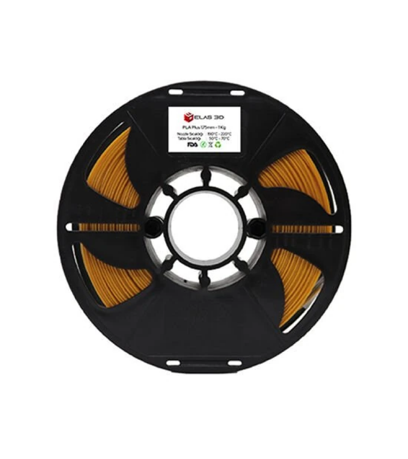 Elas 1.75mm Karamel PLA Plus Filament 1kg