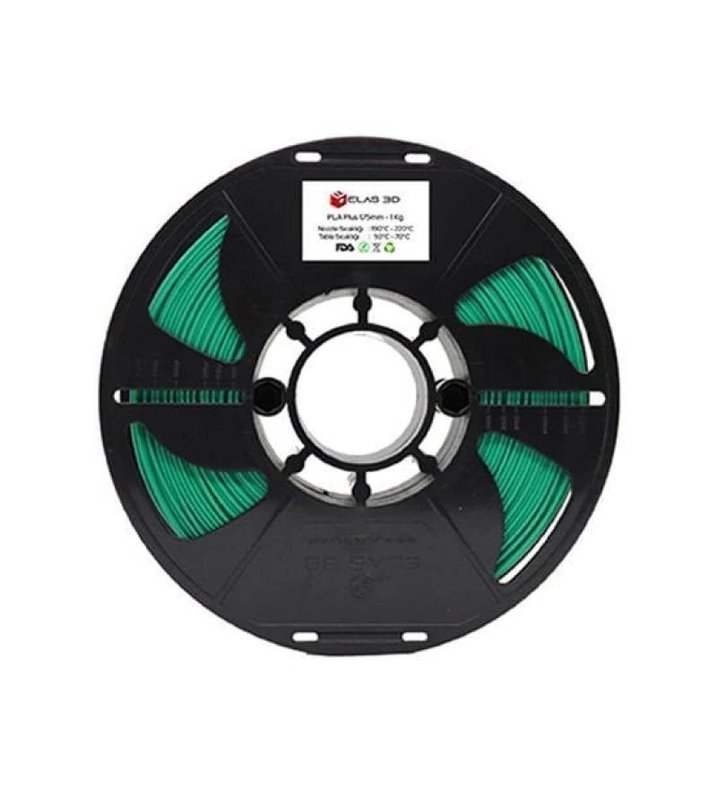 Elas 1.75mm Yeşil PLA Plus Filament