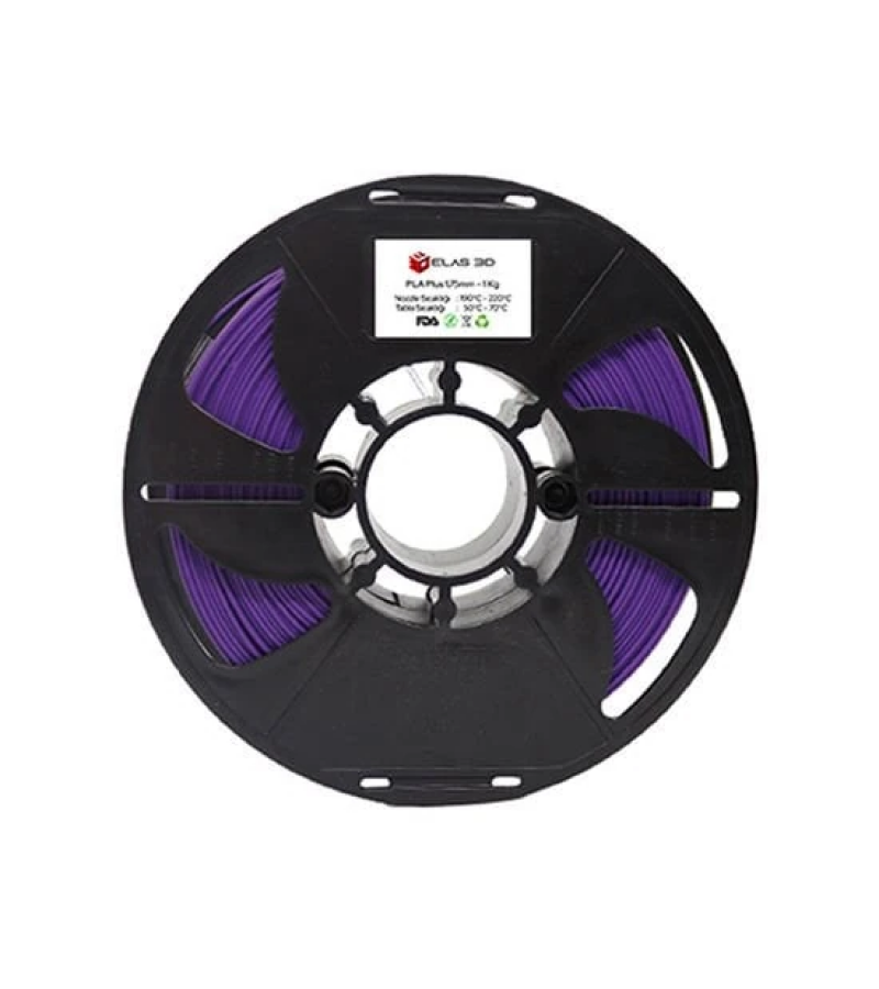 Elas 1.75mm Mor PLA Plus Filament