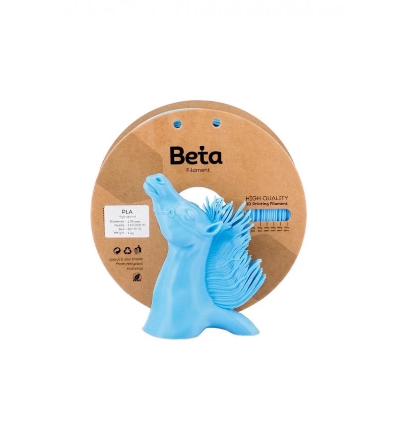 Beta Hyper PLA Filament Gök Mavisi 1.75 mm 1 kg