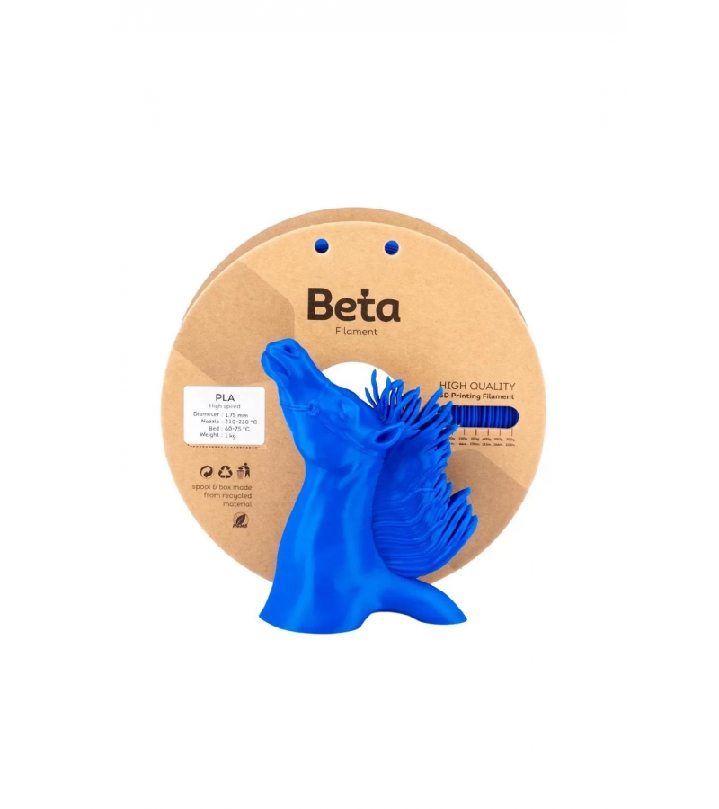 Beta Hyper PLA Filament Koyu Mavi 1.75 mm 1 kg