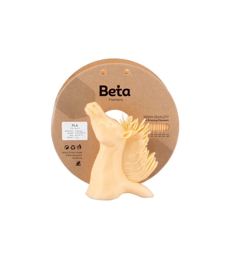 Beta Hyper PLA Filament Krem 1.75 mm 1 kg