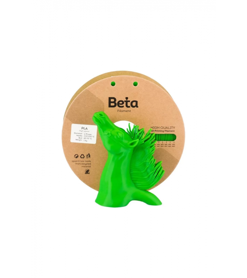 Beta Hyper PLA Filament Neon Yeşil 1.75 mm 1 kg