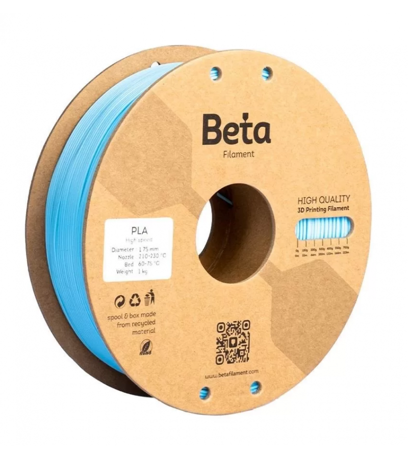 Beta Hyper PLA Filament Gök Mavisi 1.75 mm 1 kg