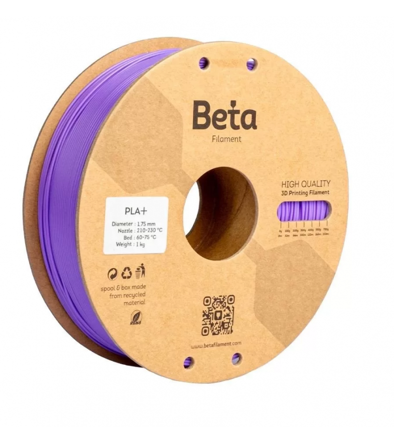 Beta PLA+ Filament Violet Mor 1.75 mm 1 kg