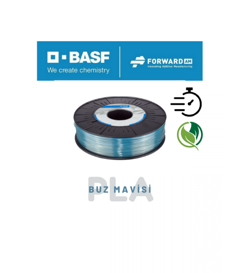BASF Ultrafuse Buz Mavisi PLA Filament (1.75mm - 2.85mm)
