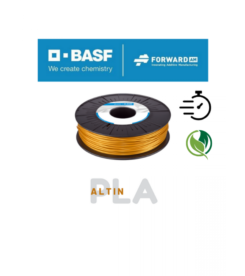 BASF Ultrafuse Altın Sarısı PLA Filament (1.75mm - 2.85mm)