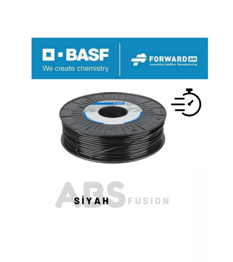 BASF Ultrafuse Siyah ABS Fusion+ Filament (1.75mm - 2.85mm)