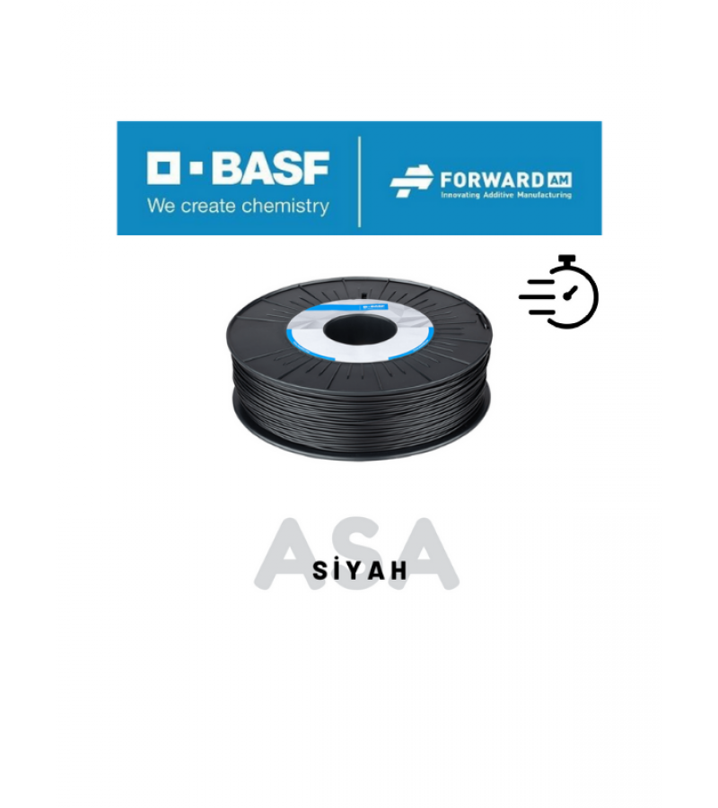BASF Ultrafuse ASA Siyah Filament (1.75mm - 2.85mm)