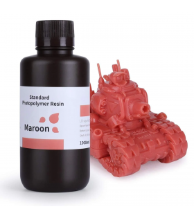 ELEGOO Standart Fotopolimer Reçine Maroon (Bordo) - 1 Kg