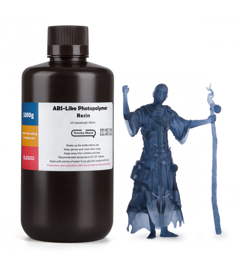 ELEGOO ABS Like Fotopolimer Reçine Smoky Siyah - 1kg