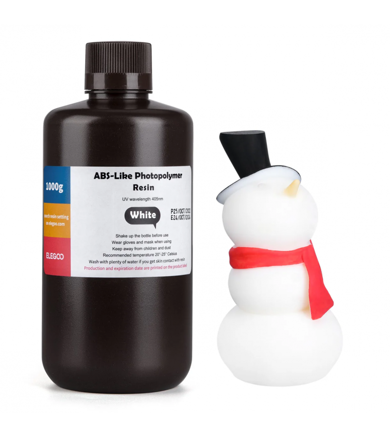 ELEGOO ABS Like Fotopolimer Reçine Beyaz - 1kg