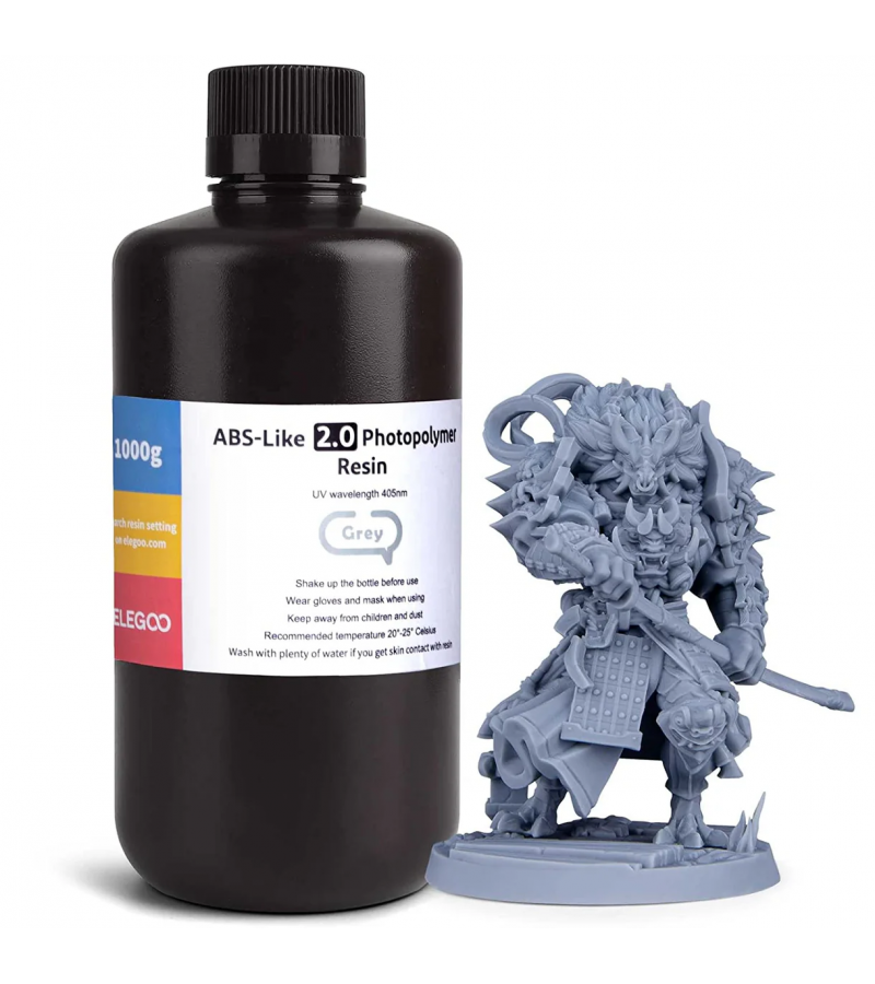 ELEGOO ABS Like V2.0 Fotopolimer Reçine Gri - 1kg
