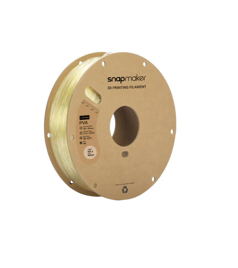 Snapmaker 1.75mm PVA Suda Çözünebilir Filament - Natural, 500g, 34019