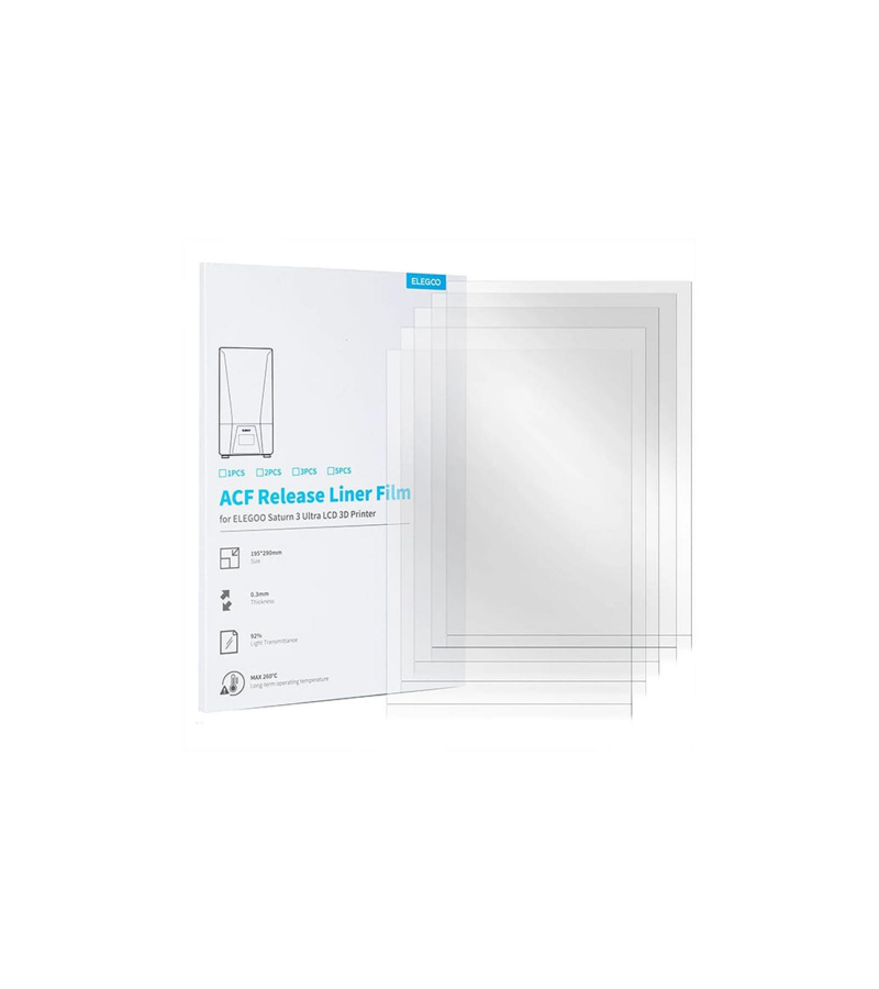 ELEGOO ACF Film 5 Adet- Saturn 3 Ultra