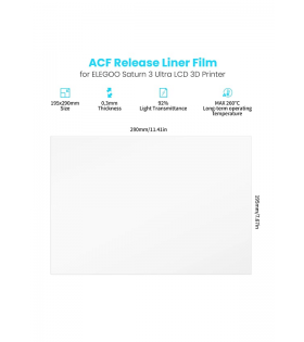 ELEGOO ACF Film 5 Adet- Saturn 3 Ultra